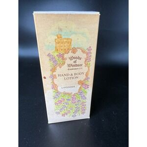 Woods of Windsor Lavender Hand & Body Lotion Vintage‎ 8.5 fl oz